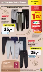 Gazetka promocyjna Lidl - GAZETKA - Gazetka - ważna od 07.10 do 07.10.2023 - strona 55 - produkty: Sok, Gin, Dres, Moda, Legginsy, Dzieci, Spodnie, Spodnie dresowe