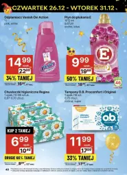 Gazetka promocyjna Delikatesy Centrum - Gazetka - ważna od 31.12 do 31.12.2024 - strona 35 - produkty: Rum, Gin, Tampony, Odplamiacz, Płyn do płukania, Chusteczki, Vanish, O.B.
