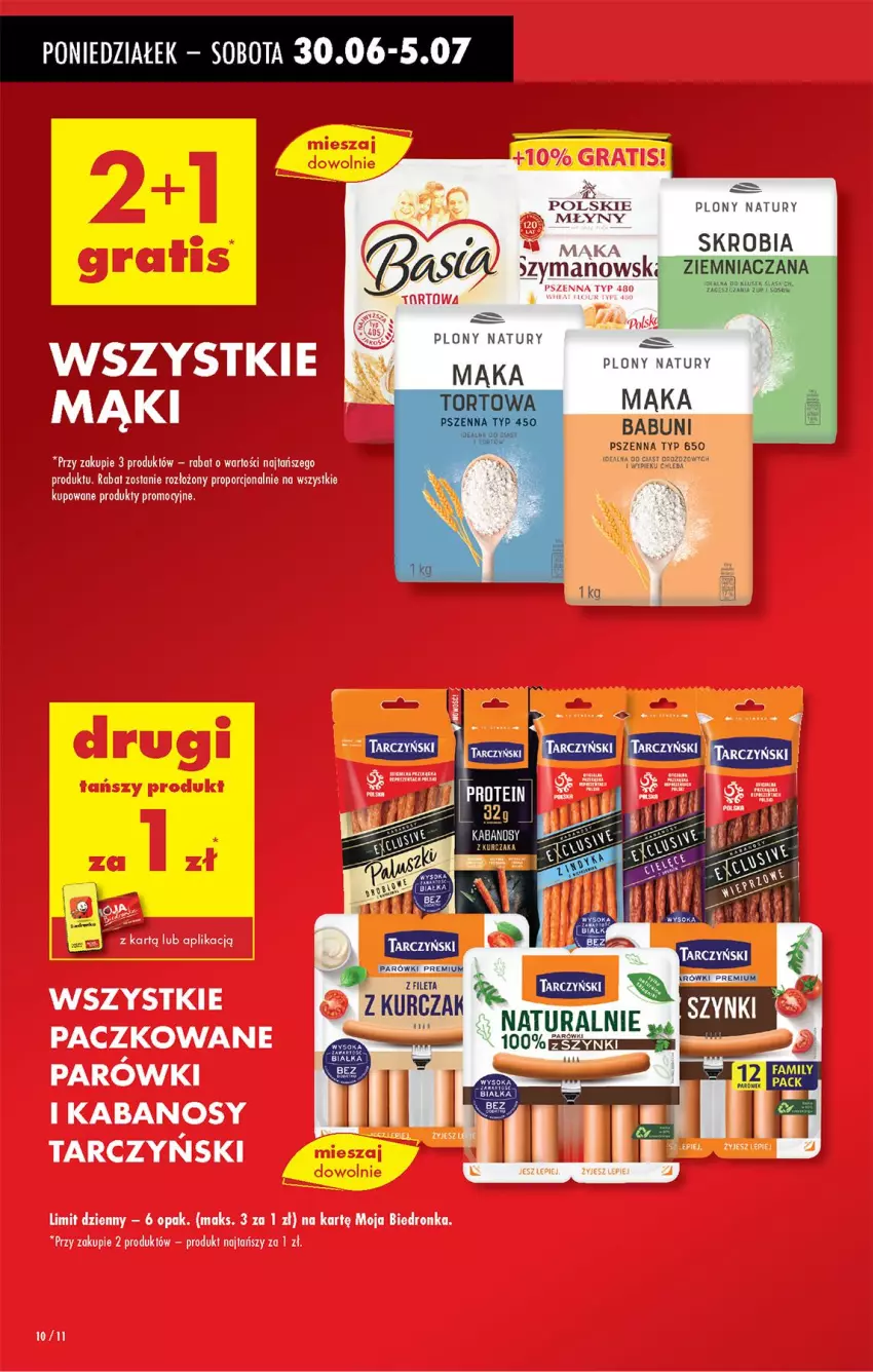 Gazetka promocyjna Biedronka - Od Poniedziałku - ważna 30.06 do 05.07.2025 - strona 12 - produkty: Parówki, Tarczyński