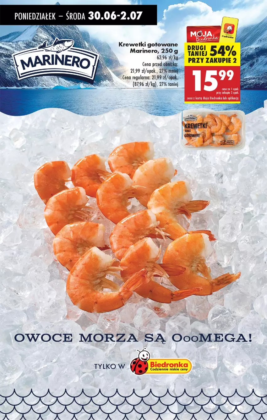 Gazetka promocyjna Biedronka - Od Poniedziałku - ważna 30.06 do 05.07.2025 - strona 27 - produkty: Krewetki