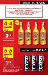 Gazetka promocyjna Biedronka - Od Poniedziałku - Gazetka - ważna od 05.07 do 05.07.2025 - strona 17 - produkty: Piwa, Piwo, Gin, Gra, Napój energetyczny, Desperados, Tiger, Napój