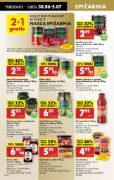 Gazetka promocyjna Biedronka - Od Poniedziałku - Gazetka - ważna od 05.07 do 05.07.2025 - strona 50 - produkty: Ketchup, Sos, Ser, Por, Mus, Korniszony, Ananas, Dżem, Salsa, Fasola, Syrop, Pomidory, Groszek, Kukurydza, Fa
