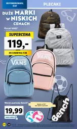 Gazetka promocyjna Lidl - KATALOG GOTOWI DO SZKOŁY - Gazetka - ważna od 03.09 do 03.09.2023 - strona 20 - produkty: Por, Plecak, Sport
