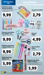 Gazetka promocyjna Lidl - KATALOG GOTOWI DO SZKOŁY - Gazetka - ważna od 03.09 do 03.09.2023 - strona 30 - produkty: Noż, Gra, Nożyczki, Długopis, Flamastry, Klej, Uchwyty