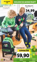 Gazetka promocyjna Lidl - KATALOG GOTOWI DO SZKOŁY - Gazetka - ważna od 03.09 do 03.09.2023 - strona 78 - produkty: Minecraft, Ser, Plecak, Bluza