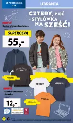 Gazetka promocyjna Lidl - KATALOG GOTOWI DO SZKOŁY - Gazetka - ważna od 03.09 do 03.09.2023 - strona 82 - produkty: Ubrania, Kurtka, T-shirt