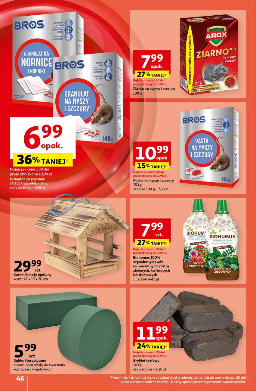 Gazetka promocyjna Auchan - Pewność Niskich Cen Hipermarket - ważna 10.10 do 16.10.2024 - strona 54 - produkty: Biohumus, Mus, Mysz, Nawóz