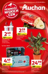 Gazetka promocyjna Auchan - Pewność Niskich Cen Hipermarket - Gazetka - ważna od 16.10 do 16.10.2024 - strona 1 - produkty: Ser, Królewski, Chusteczki, Fa