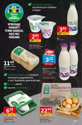 Gazetka promocyjna Auchan - Pewność Niskich Cen Hipermarket - Gazetka - ważna od 16.10 do 16.10.2024 - strona 11 - produkty: Mleko bez laktozy, Twaróg, Jaja, Jogurt, Rolnik, Twaróg półtłusty, Masło, Mleko