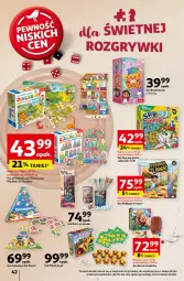 Gazetka promocyjna Auchan - Pewność Niskich Cen Hipermarket - Gazetka - ważna od 16.10 do 16.10.2024 - strona 50 - produkty: Gra, Dinozaur, Psi Patrol