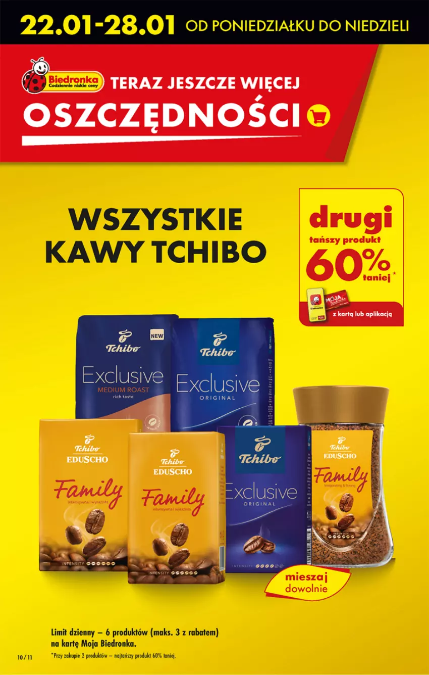 Gazetka promocyjna Biedronka - Od poniedzialku - ważna 22.01 do 27.01.2024 - strona 10 - produkty: Tchibo, Tera