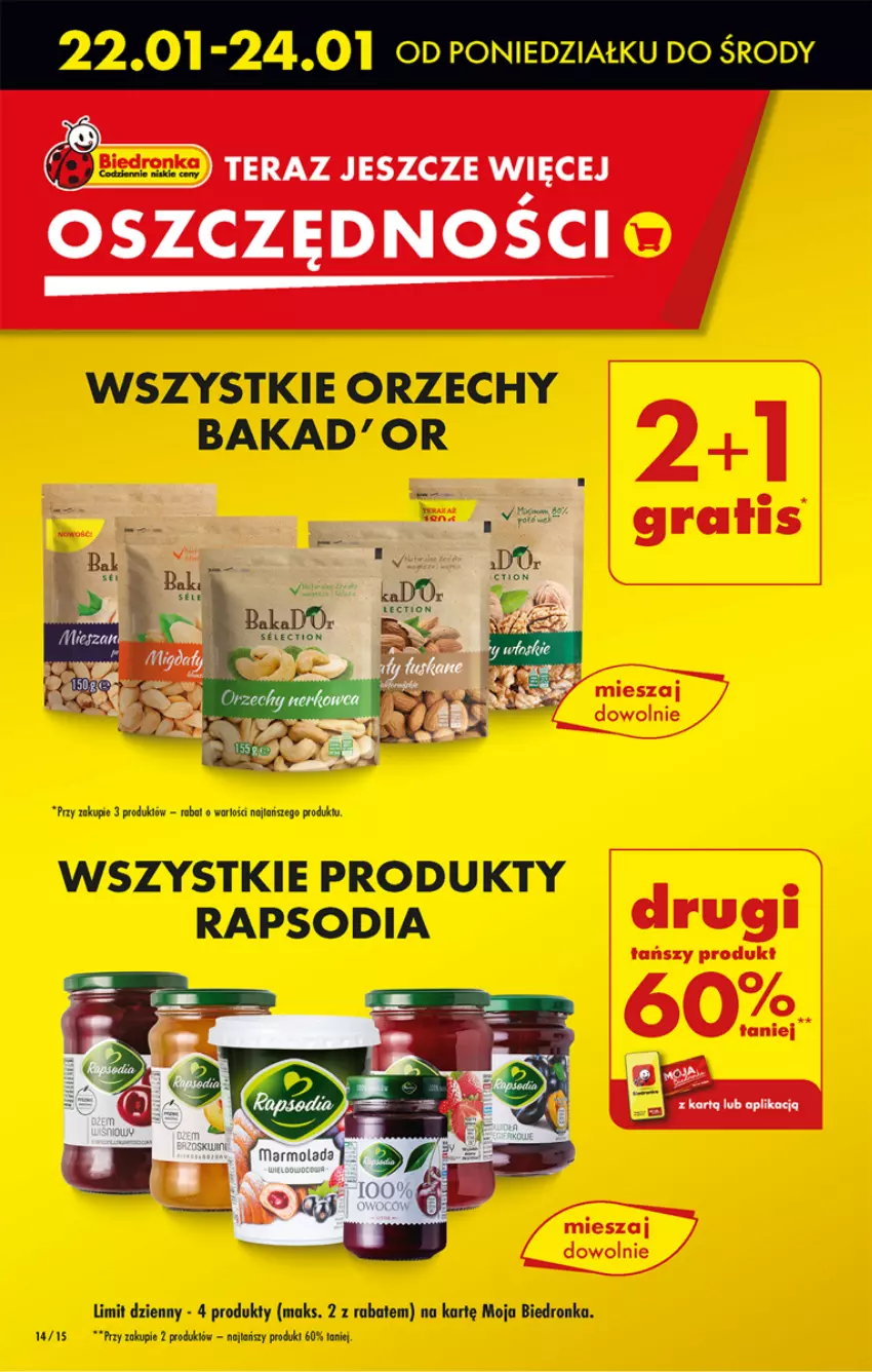 Gazetka promocyjna Biedronka - Od poniedzialku - ważna 22.01 do 27.01.2024 - strona 14 - produkty: Tera