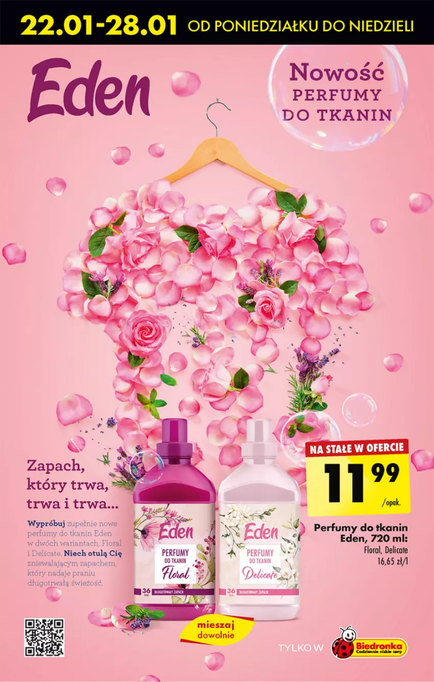 Gazetka promocyjna Biedronka - Od poniedzialku - ważna 22.01 do 27.01.2024 - strona 58 - produkty: Flora, Perfum, Por