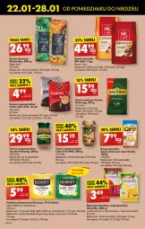 Gazetka promocyjna Biedronka - Od poniedzialku - Gazetka - ważna od 27.01 do 27.01.2024 - strona 40 - produkty: Earl Grey, Kawa rozpuszczalna, Por, Gra, Kawa zbożowa, Kawa ziarnista, Cytryny, Kawa mielona, Kawa, Tera, Jacobs, Herbata, Napój, Fa