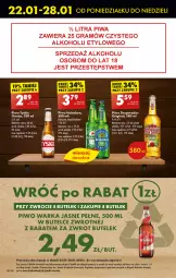 Gazetka promocyjna Biedronka - Od poniedzialku - Gazetka - ważna od 27.01 do 27.01.2024 - strona 46 - produkty: Piwo, Gin, Rama, Heineken, Tyskie, Tran, Warka, Desperados