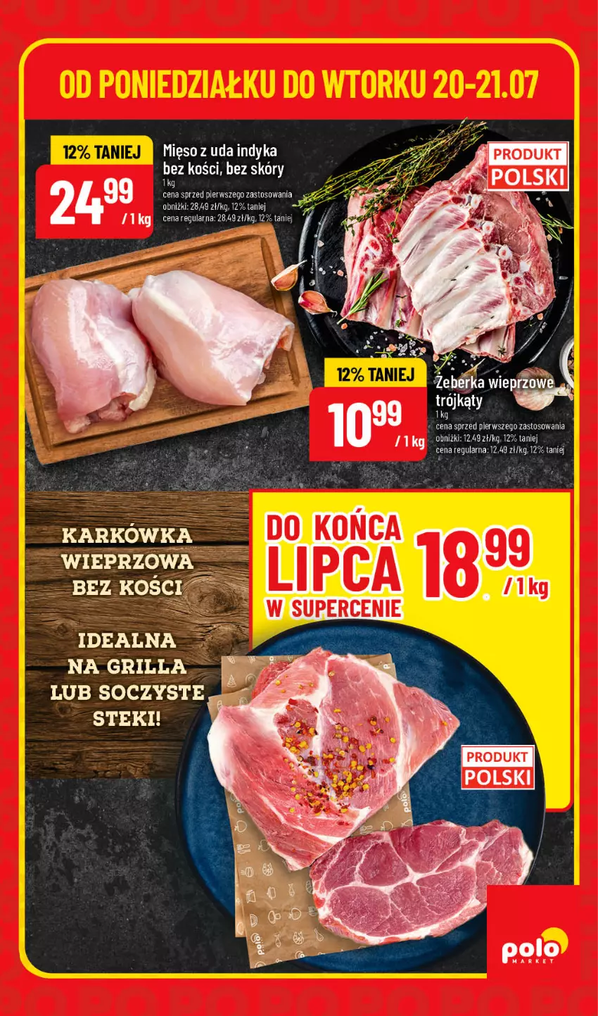 Gazetka promocyjna PoloMarket - Oferta SUPERHITY - ważna 20.07 do 21.07.2026 - strona 3 - produkty: Grill, Mięso, Stek