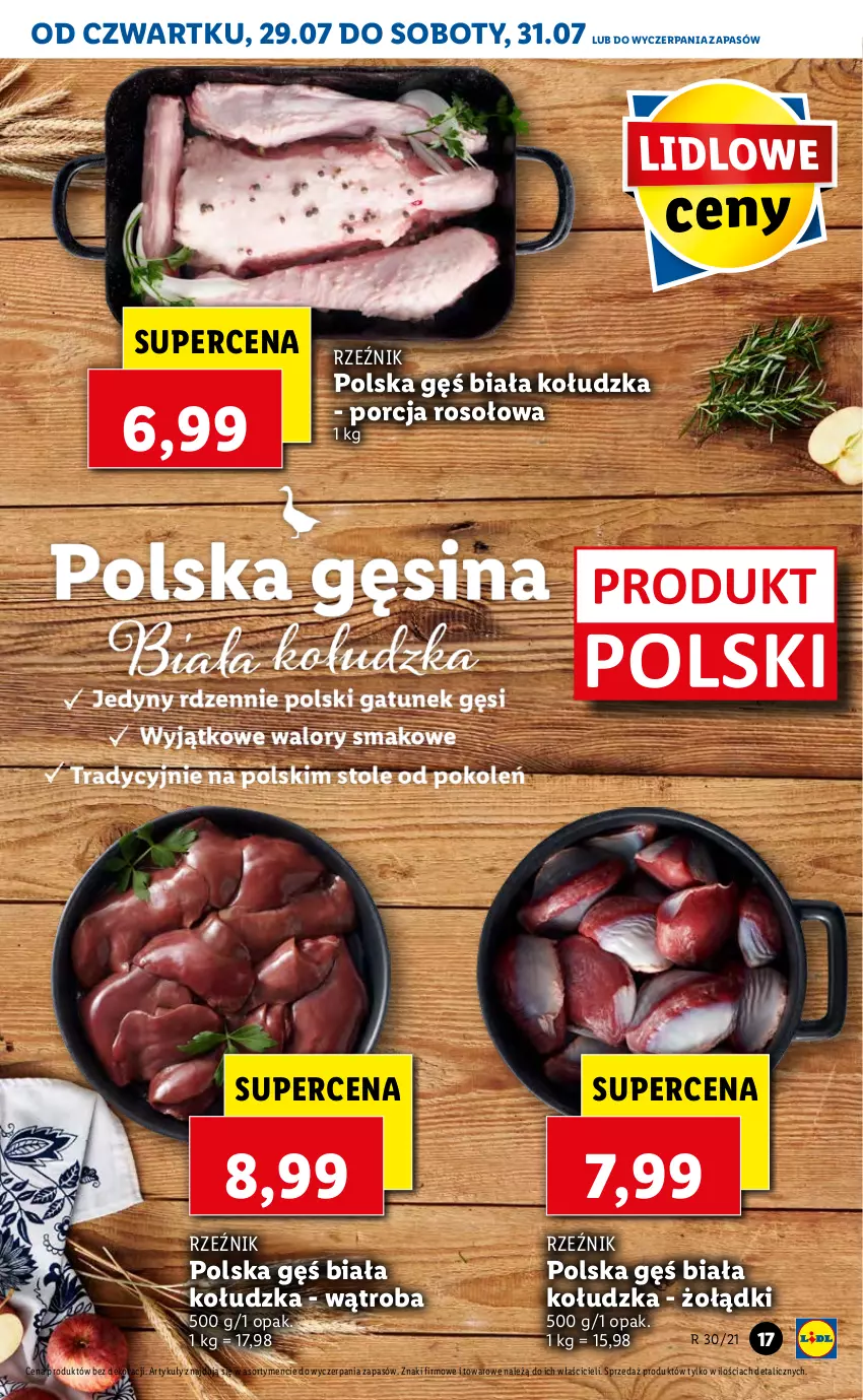 Gazetka promocyjna Lidl - GAZETKA - ważna 29.07 do 31.07.2021 - strona 17 - produkty: Por