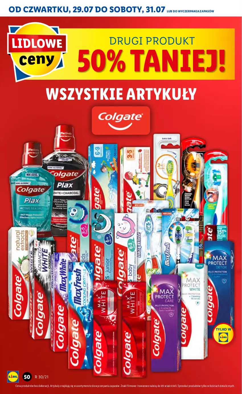 Gazetka promocyjna Lidl - GAZETKA - ważna 29.07 do 31.07.2021 - strona 50