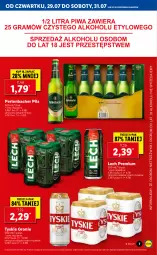 Gazetka promocyjna Lidl - GAZETKA - Gazetka - ważna od 31.07 do 31.07.2021 - strona 7 - produkty: NBA, Tyskie, Lech Premium