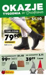 Gazetka promocyjna Biedronka - Okazje tygodnia - Gazetka - ważna od 14.11 do 14.11.2022 - strona 1 - produkty: Torebka, Botki, Skrzat
