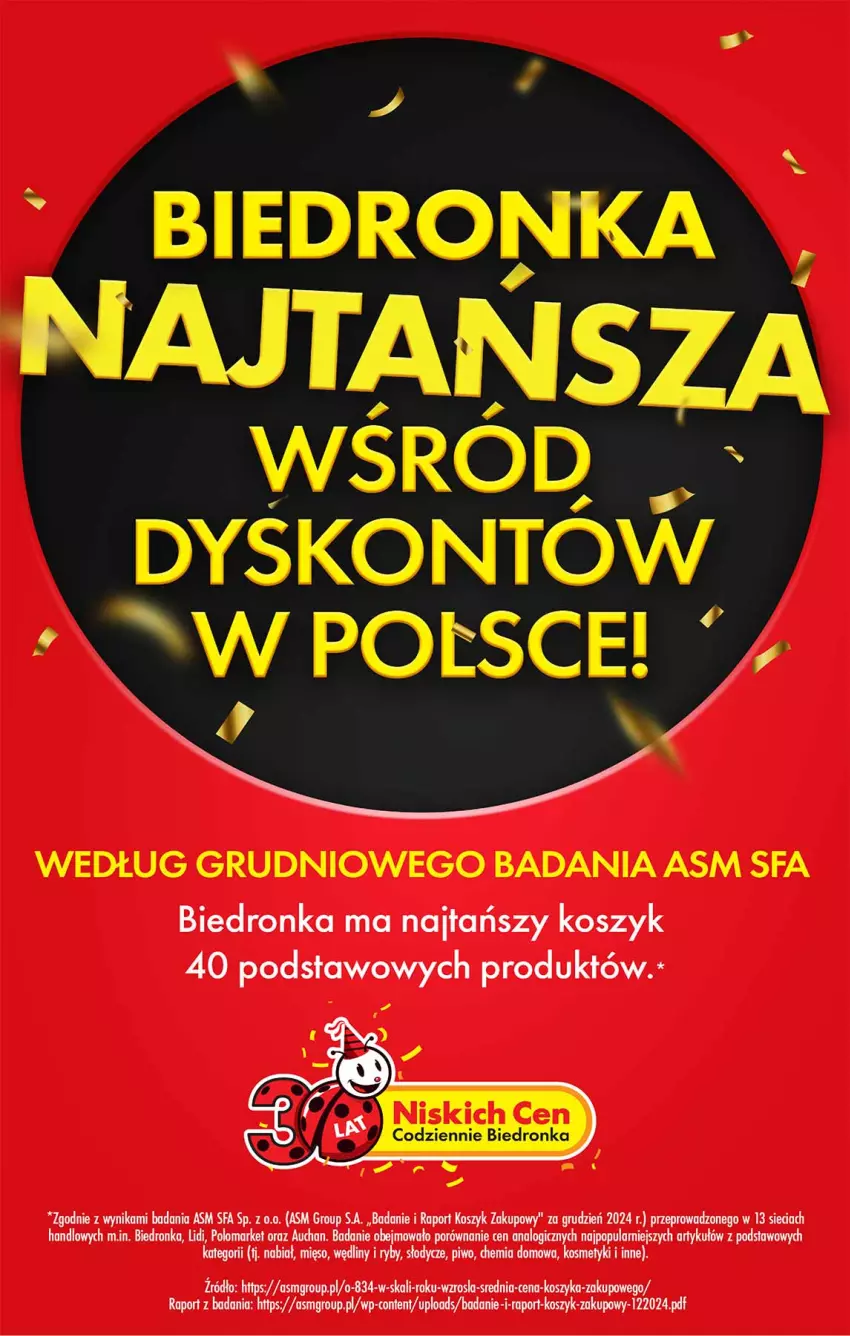 Gazetka promocyjna Biedronka - Od Poniedziałku - ważna 10.02 do 15.02.2025 - strona 79 - produkty: Fa, Kosz, Mięso, Piwo, Por