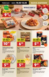 Gazetka promocyjna Biedronka - Od Poniedziałku - Gazetka - ważna od 15.02 do 15.02.2025 - strona 42 - produkty: Kurczak, Pierogi, Warzywa, Sos, Ser, Burger, Polędwiczki panierowane