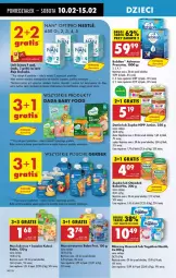 Gazetka promocyjna Biedronka - Od Poniedziałku - Gazetka - ważna od 15.02 do 15.02.2025 - strona 54 - produkty: HiPP, Ser, Por, Mus, Gra, Gerber, BoboVita, O nas, Dada, Serek, Robot, Deser, Karmi, Mleko, Fa, BEBILON