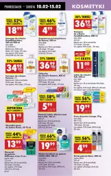 Gazetka promocyjna Biedronka - Od Poniedziałku - Gazetka - ważna od 15.02 do 15.02.2025 - strona 58 - produkty: Balsam po goleniu, Nivea Men, Gra, Corega, Pantene, Pasta do zębów, Taft, Szampon, Be Be, Odżywka, Elmex, Woda, Blend-a-Med, Nivea, Fa