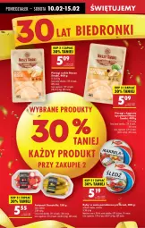 Gazetka promocyjna Biedronka - Od Poniedziałku - Gazetka - ważna od 15.02 do 15.02.2025 - strona 65 - produkty: Pierogi, Sardynki, Leon, Kapustą