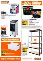 Gazetka promocyjna Obi - Gazetka OBI - Gazetka - ważna od 19.08 do 19.08.2025 - strona 7 - produkty: Beckers, Top, Por, Szal, Pojemnik, Farba lateksowa, Tran, Regał, Dekoral, Grunt, Olej, Farba akrylowa, Regał metalowy, Podkład, Fa