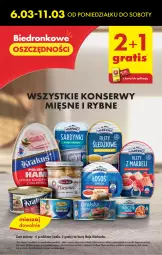 Gazetka promocyjna Biedronka - Gazetka - Biedronka.pl - Gazetka - ważna od 11.03 do 11.03.2023 - strona 6 - produkty: Ser, Por, Gra, Rama, Sardynki, Tran, 
