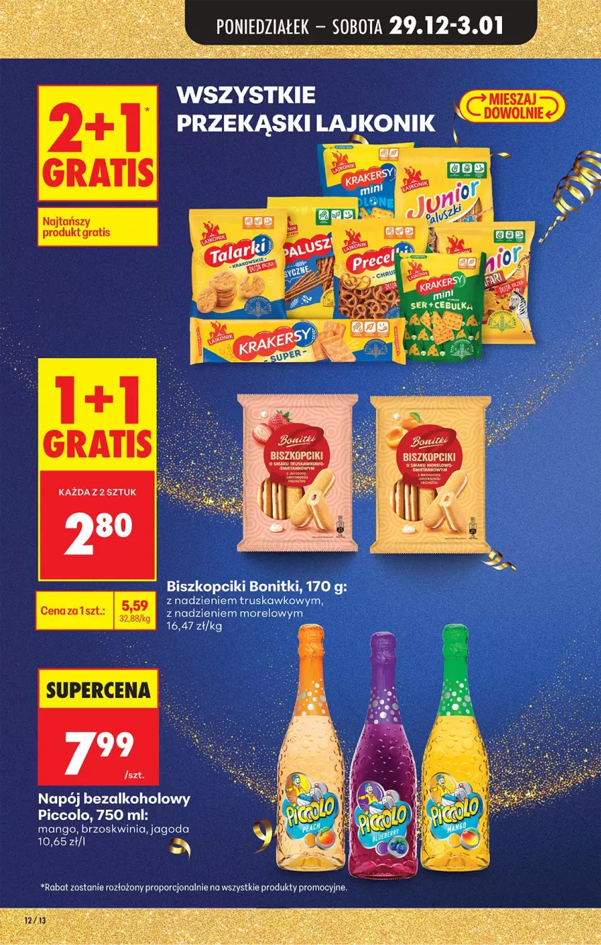 Gazetka promocyjna Biedronka - Od Środy - ważna 31.12.2025 do 01.01.2026 - strona 16 - produkty: Bonitki, Fa, Gra, Mango, Napój, Napój bezalkoholowy, Por