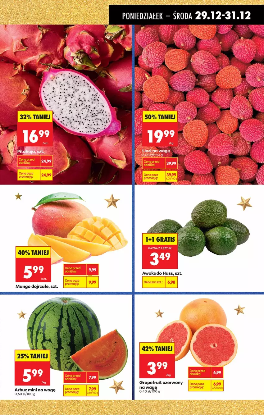 Gazetka promocyjna Biedronka - Od Środy - ważna 31.12.2025 do 01.01.2026 - strona 29 - produkty: Arbuz, Gra