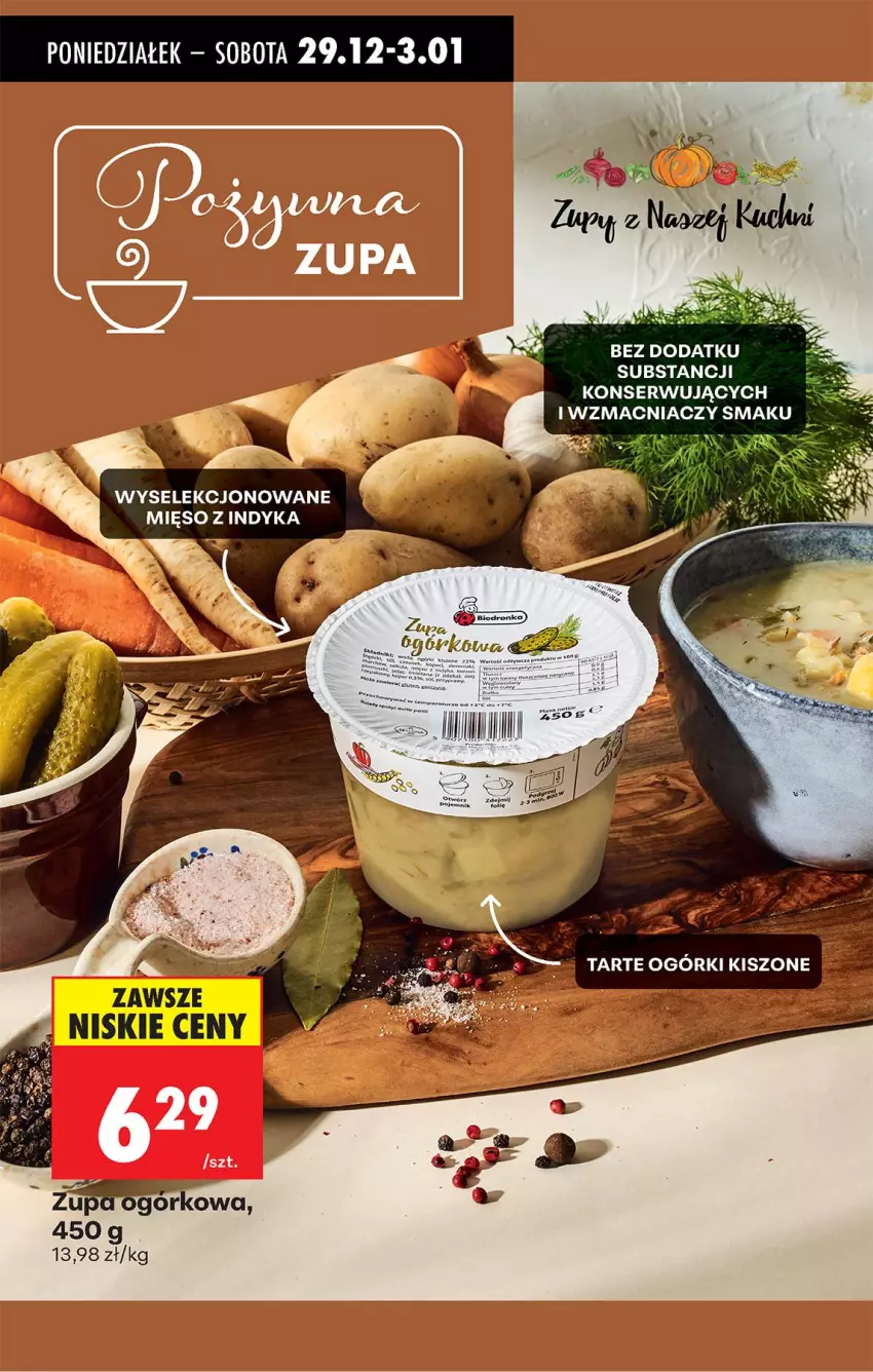 Gazetka promocyjna Biedronka - Od Środy - ważna 31.12.2025 do 01.01.2026 - strona 33 - produkty: Fa, Mięso, Mięso z indyka, Ser, Sól