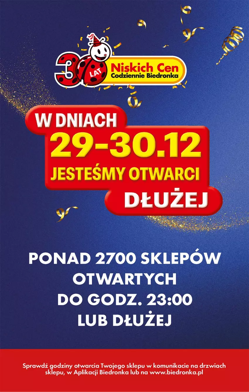 Gazetka promocyjna Biedronka - Od Środy - ważna 31.12.2025 do 01.01.2026 - strona 4 - produkty: Drzwi, Fa