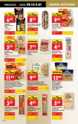 Gazetka promocyjna Biedronka - Od Środy - Gazetka - ważna od 01.01 do 01.01.2026 - strona 50 - produkty: Mozzarella, Piec, Tortelloni, Kurczak, Sajgonki, Warzywa, Sos, Ser, Por, Pur, Salami, Krokiety, Spód do pizzy, Ricotta, Bułeczki, Penne, Bagietka, Zapiekanka, Pieczarka, Kapustą, Skrzydełka z kurczaka, Flaki, Maggi, Polędwiczki panierowane, Szpinak, LG