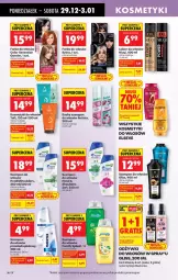 Gazetka promocyjna Biedronka - Od Środy - Gazetka - ważna od 01.01 do 01.01.2026 - strona 68 - produkty: Banany, Elseve, Por, Gra, Sati, Taft, Szampon, Syoss, Garnier, Lakier do włosów, Be Be, Suchy szampon, Batiste, Niuqi, Lakier, Farba do włosów, Fa