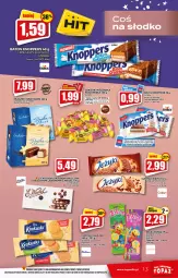 Gazetka promocyjna Topaz - Gazetka - Gazetka - ważna od 04.08 do 04.08.2021 - strona 13 - produkty: Ciastka, Krakus, Top, Sok, Cukier, Jeżyki, Wawel, Mleczko, Czekolada, Baton, Knoppers, Cukierki, Krakuski, Kokos