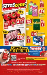 Gazetka promocyjna Topaz - Gazetka - Gazetka - ważna od 04.08 do 04.08.2021 - strona 20 - produkty: Palmolive, Ajax, Papier, Papryka czerwona, Papryka, Kawa, Papier toaletowy, Velvet, Schab wieprzowy, Jacobs, Colgate, Olej, LG