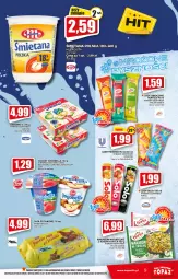 Gazetka promocyjna Topaz - Gazetka - Gazetka - ważna od 04.08 do 04.08.2021 - strona 9 - produkty: Makaron, Top, Sos, Sok, Danone, Bell, Jaja, Jogurt, Danonki, Mlekovita, Lody, Bella, Jogobella, Ogród, Hortex, Mleko