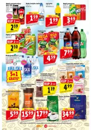 Gazetka promocyjna Prim Market - Gazetka - ważna od 14.08 do 14.08.2024 - strona 14 - produkty: Tchibo, Kawa rozpuszczalna, Gin, 7up, Kawa ziarnista, Kawa mielona, Kawa, Dell, Czekolada, Napój gazowany, Cappuccino, Woda, Gala, Napój, Hortex, Fa