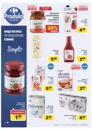 Gazetka promocyjna Carrefour - Gazetka Marka Carrefour - Gazetka - ważna od 19.03 do 19.03.2022 - strona 8 - produkty: Majonez, Ketchup, Marchewka, Koncentrat pomidorowy, Warzywa, Sok, Ser, Papier, Papier toaletowy, Ręcznik, Rolki