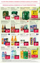 Gazetka promocyjna Stokrotka - Supermarket - Gazetka - ważna od 17.01 do 17.01.2024 - strona 16 - produkty: Piwa, Piwo, Książęce, Warzywa, Sok, Mus, Gra, Napój energetyczny, Inka, Pepsi max, Mirinda, Chrupki, Warka, Pepsi, Tiger, Popcorn, Szyna, Oshee, Lorenz, Owoce, Woda, Napój, Mięso, Magnez, Lech Premium