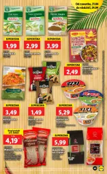 Gazetka promocyjna Lidl - GAZETKA - Gazetka - ważna od 24.04 do 24.04.2022 - strona 45 - produkty: Kurczak, Makaron, Ryż, Zupa, House of Asia, Makaron ryżowy, Winiary