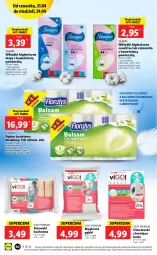 Gazetka promocyjna Lidl - GAZETKA - Gazetka - ważna od 24.04 do 24.04.2022 - strona 50 - produkty: Papier, Papier toaletowy, Chusteczki, Zmywaki kuchenne, Flora, Wkładki