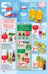 Gazetka promocyjna Auchan - Magia dekoracji Hipermarkety - Gazetka - ważna od 01.12 do 01.12.2021 - strona 26 - produkty: Piwa, Piwo, Sok, Por, Mus, Gra, Kasztelan, Sok jabłkowy, Tymbark, Znicz, Kubuś, Woda, Gala, Napój, Captain Jack