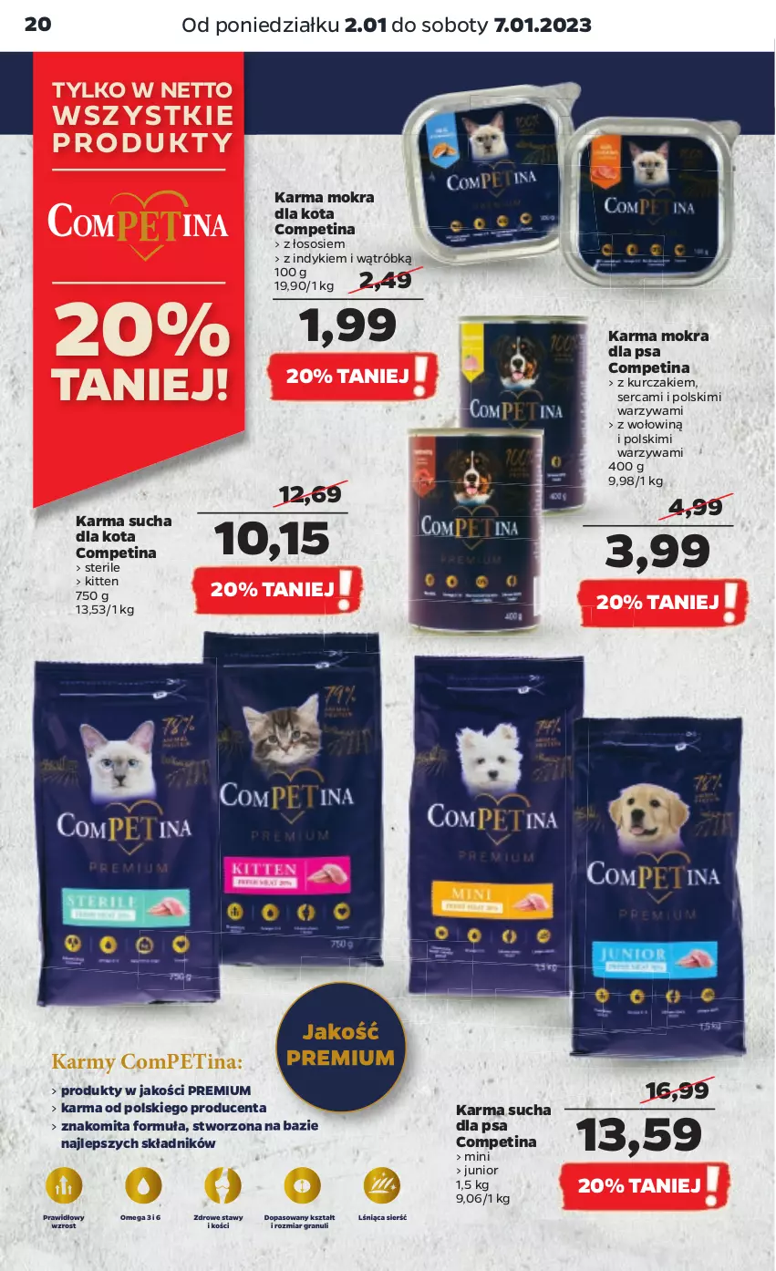 Gazetka promocyjna Netto - Artykuły spożywcze - ważna 02.01 do 07.01.2023 - strona 20 - produkty: Kurczak, Ser, Sos, Warzywa