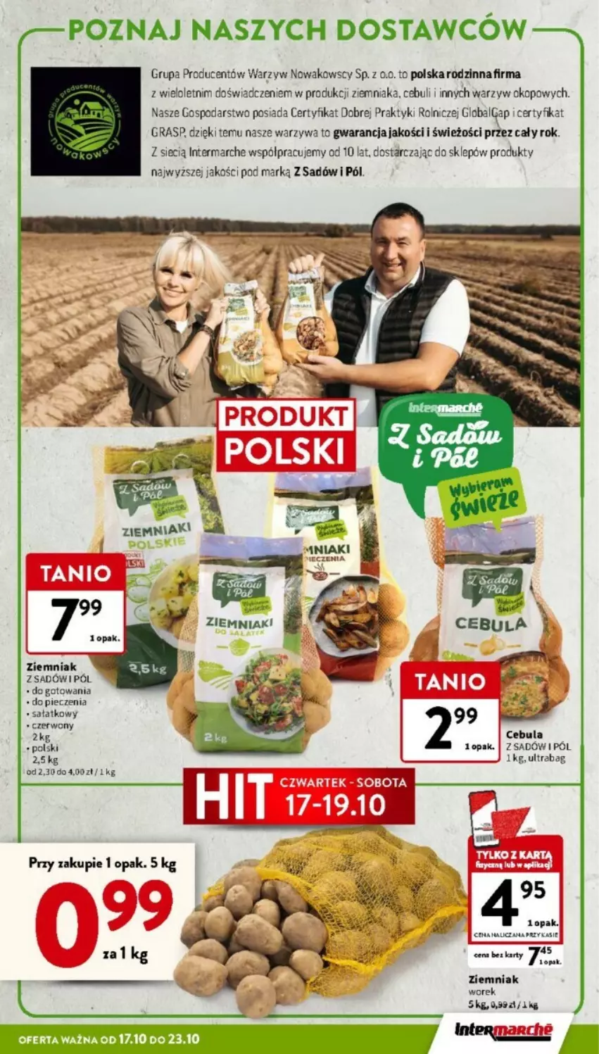 Gazetka promocyjna Intermarche - ważna 17.10 do 23.10.2024 - strona 42 - produkty: Fa, Gra, NOWAK, Piec, Sałat, Warzywa, Ziemniaki