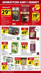Gazetka promocyjna Intermarche - Gazetka - ważna od 23.10 do 23.10.2024 - strona 17 - produkty: Earl Grey, Kawa rozpuszczalna, Pur, Gra, Kawa ziarnista, Kawa mielona, Kawa, Dilmah, Cappuccino, Jacobs, Herbata, Herbapol