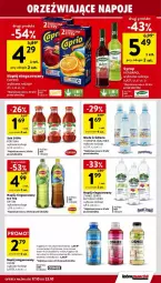 Gazetka promocyjna Intermarche - Gazetka - ważna od 23.10 do 23.10.2024 - strona 20 - produkty: Sok, Ice tea, LANA, Fortuna, Lipton, Oshee, Napój niegazowany, Staropolanka, Woda, Napój, Melon, Magnez